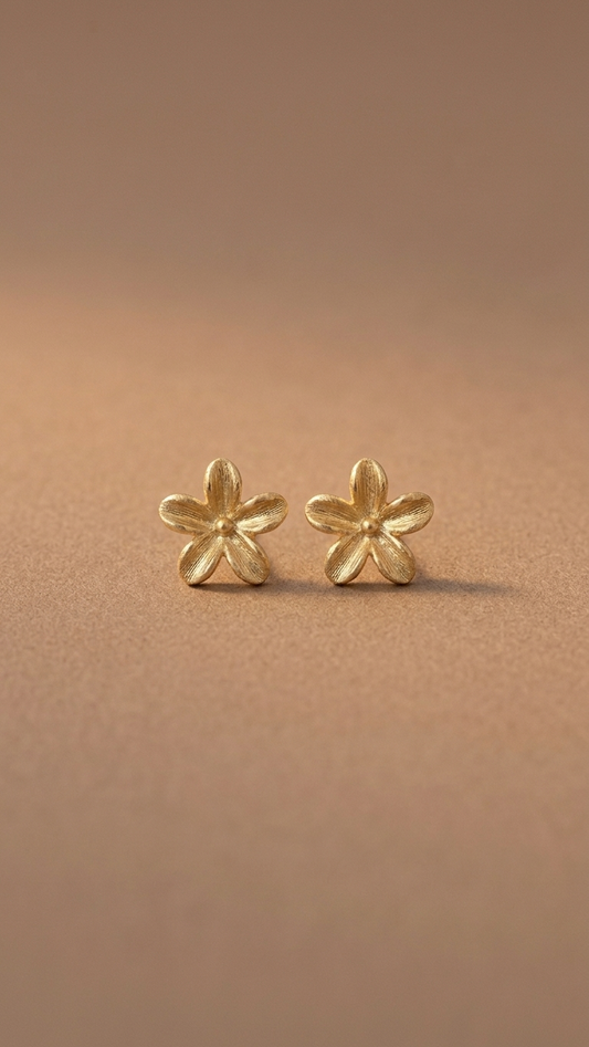 Floral Stud Earrings Set
