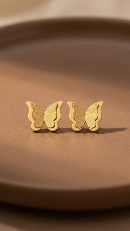 Butterfly Minimalist Earrings