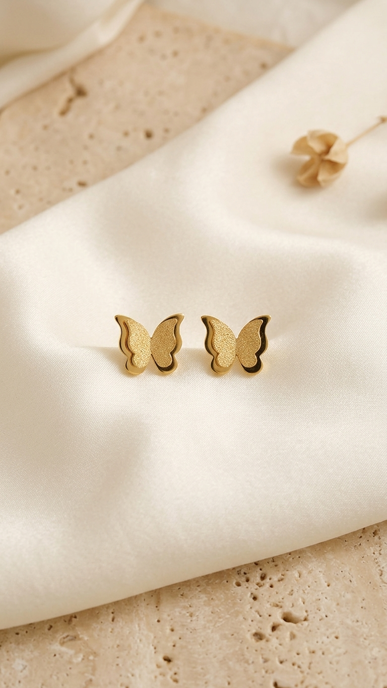 Butterfly Minimalist Earrings