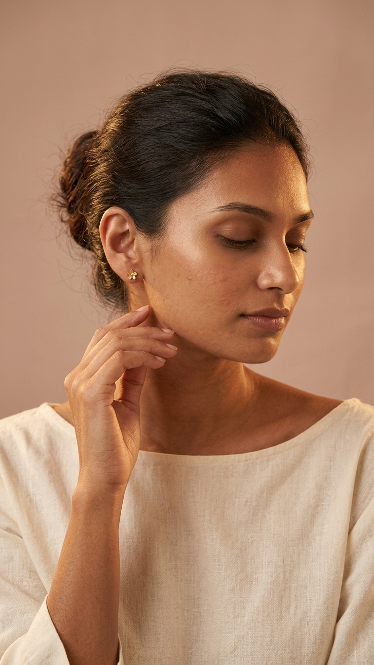 Floral Stud Earrings Set