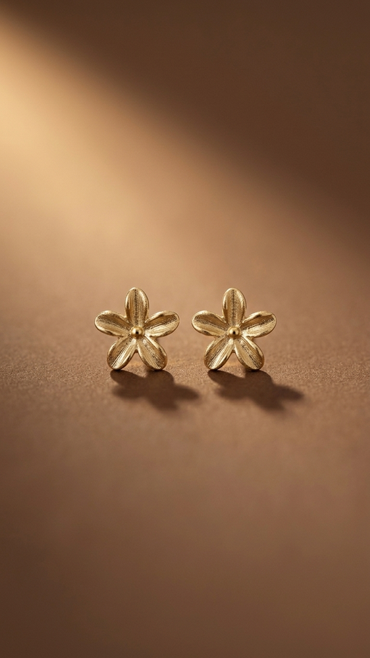 Floral Stud Earrings Set